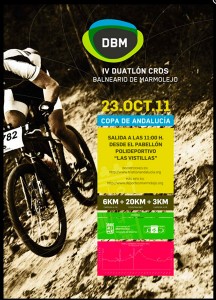 IV DUATLON CROS «BALNEARIO DE MARMOLEJO» COPA DE ANDALUCIA (DOMINGO 23/10/11)