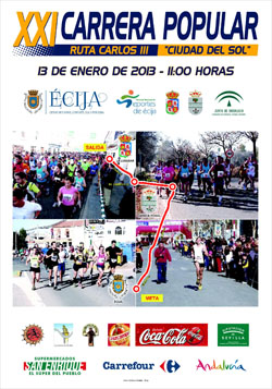 XXI.- CARRERA POPULAR RUTA CARLOS  III  CIUDAD DEL SOL