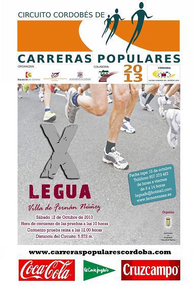 X.- LEGUA DE FERNAN NUÑEZ