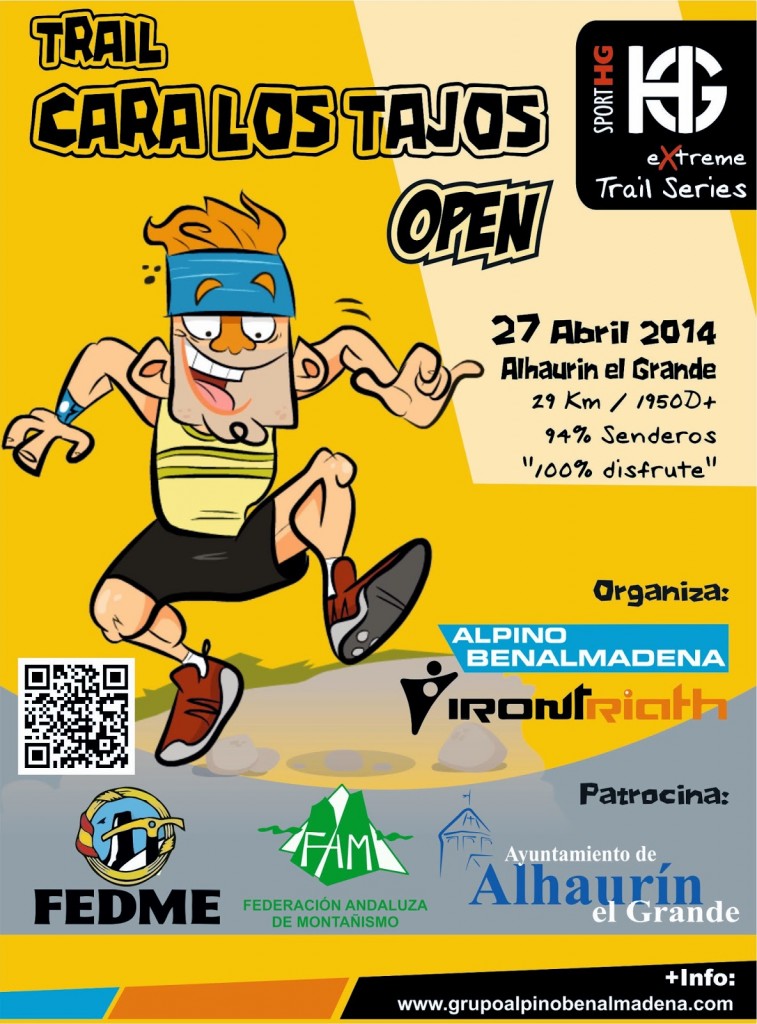 II.- TRAIL COPA DE ESPAÑA, PUNTUABLE CIRCUITO ANDALUZ ( Cara los Tajos)