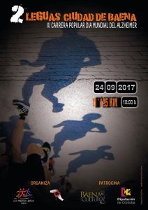 2.-LEGUAS CIUDAD DE BAENA Y  XI.- CARRERA POPULAR ALZHAIMER