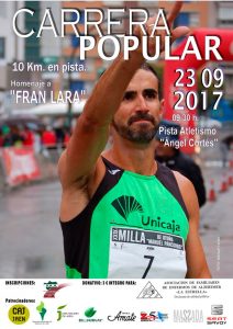 CARRERA POPULAR»HOMENAJE  A FRAN  LARA  10.000 m. PIESTA