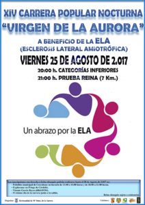 XIV.- CARRERA POPULAR NOCTURNA VIRGEN DE LA AURORA
