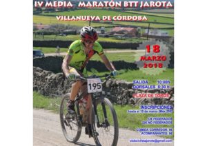 IV.- MEDIA MARATON BTT JAROTA ( CIRCUITO PROV. DIPUTACION  CORD XCM SERI