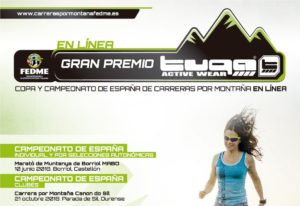 CTO. ESPAÑA INDIVIDUAL Y SELECCIONES AUTONOMICAS  MONTAÑA  PREMIO   TUGA